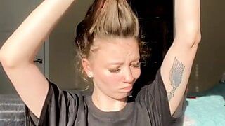 Busty girl from TikTok